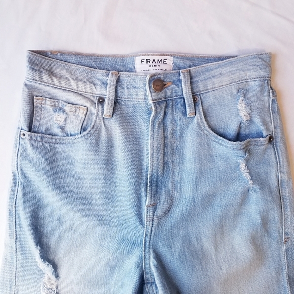 Frame | Le Vintage Bermuda, distressed siz… - Picture 14 of 16